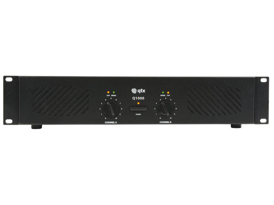 Wzmacniacz PA stereo MOSFET Qtx Sound Q1000 2x 500W