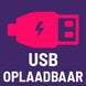Qtx USB Biały akumulatorowy mini reflektor LED PAR 18W – zdjęcie 9