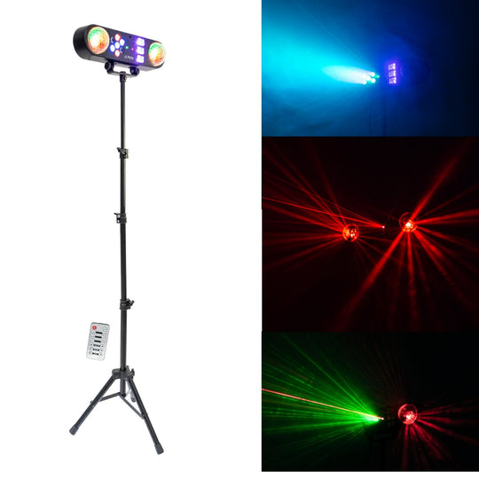 Oświetlenie imprezowe i dźwiękowe Spinled 5 w 1, efekt świetlny LED