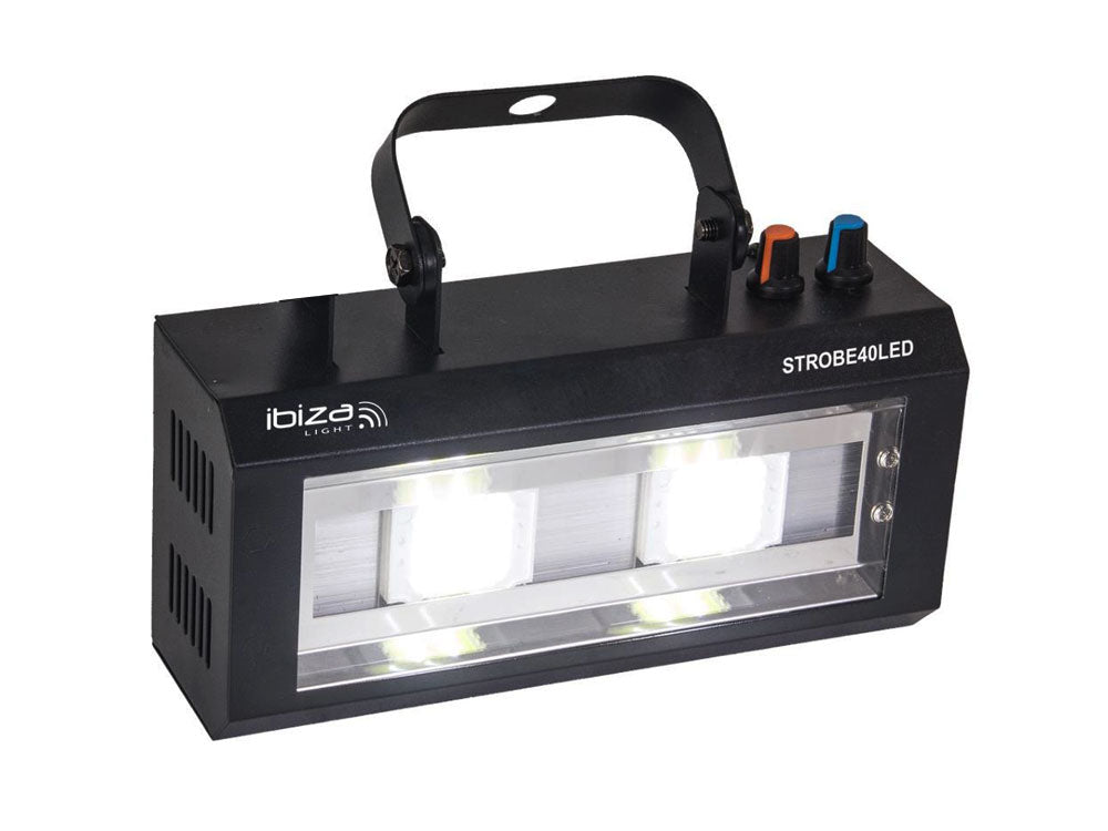 Stroboskop LED Ibiza Light STROBE40LED 2x 20W