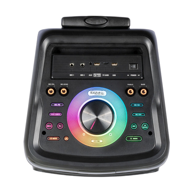 Głośnik karaoke Bluetooth Ibiza STUPDJ1400 o mocy 1400 W – zdjęcie 2