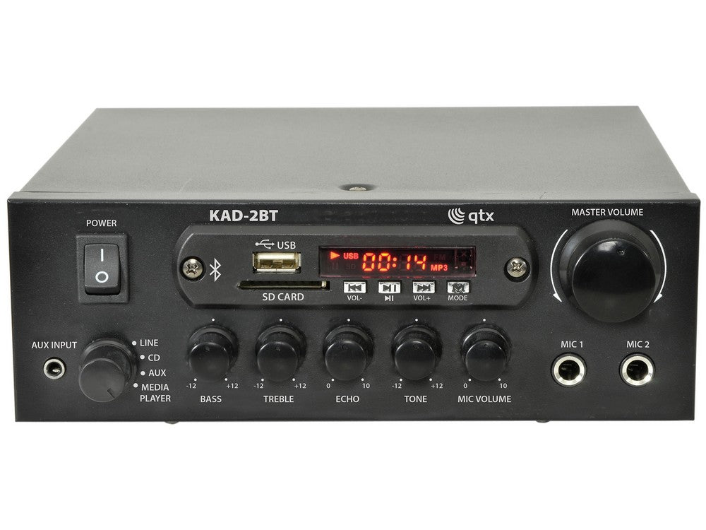 Cyfrowy wzmacniacz QTX KAD-2BT z Bluetooth – zdjęcie 3