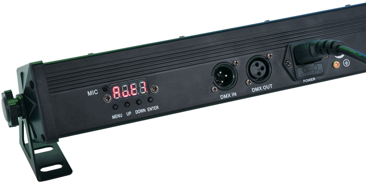 Qtx C-bar 24 x 3W rgb dmx led BAR – zdjęcie 3