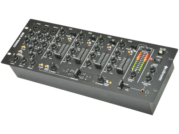 Citronic CDM8:4 USB 19" wbudowany mikser DJ – zdjęcie 5