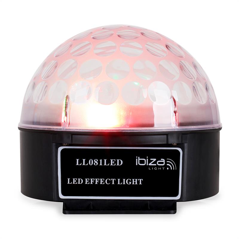 Ibiza Light ASTRO 1 LL081LED Kryształowa kula żelowa RGB efekt LED – zdjęcie 3