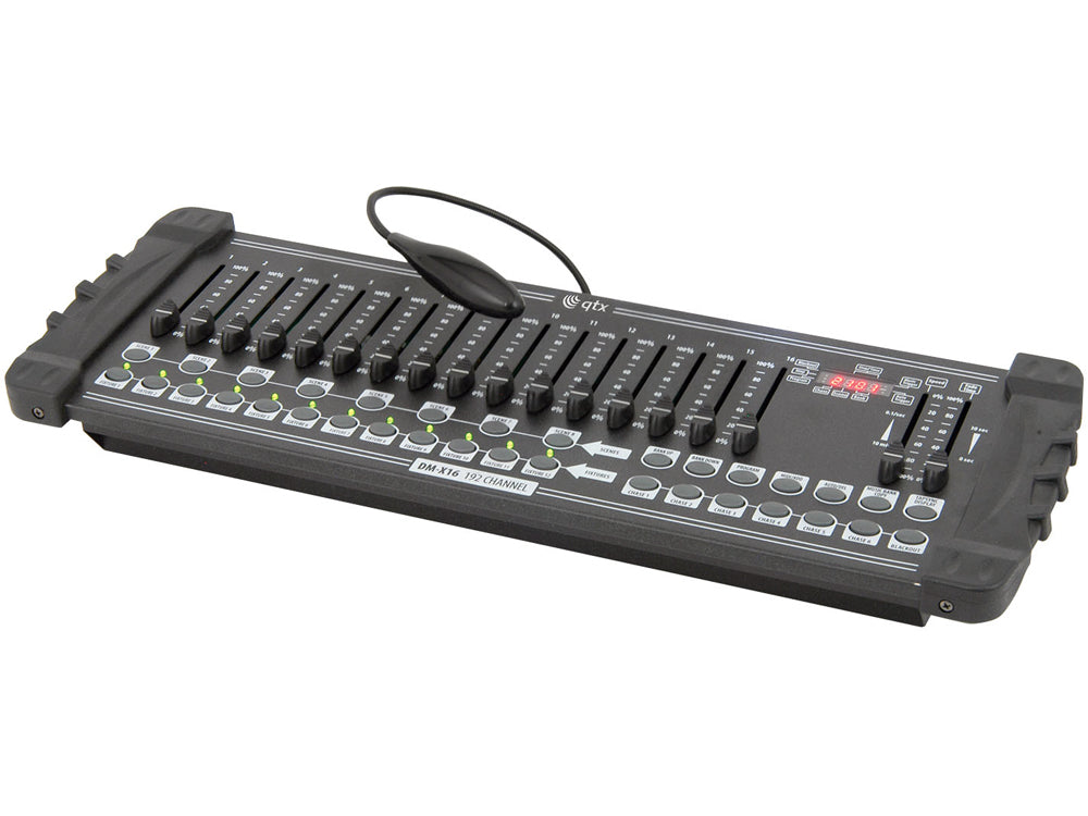 Kontroler DMX Qtx DM-X16 192-kanałowy – zdjęcie 2
