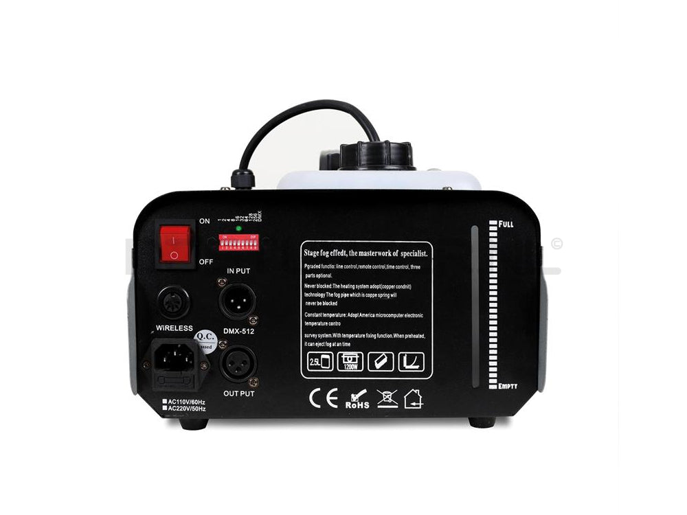 Maszyna do dymu Ibiza Light LSM1500PRO z timerem 1500W DMX – zdjęcie 4