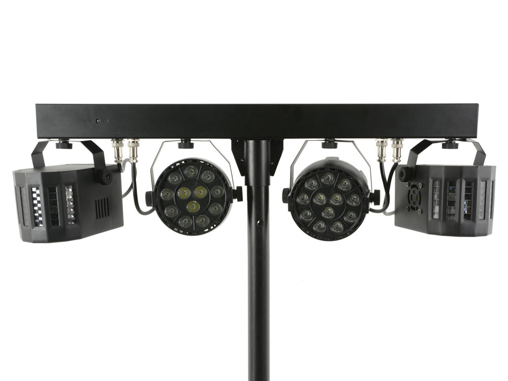 QTX LED FX Bar Derby standard, 2 punkty par RGBW, 2 efekty świetlne derby – zdjęcie 2