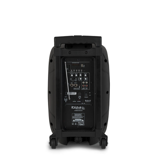 Głośnik mobilny Bluetooth Ibiza Sound HYBRID10VHF-BT 400W – zdjęcie 2