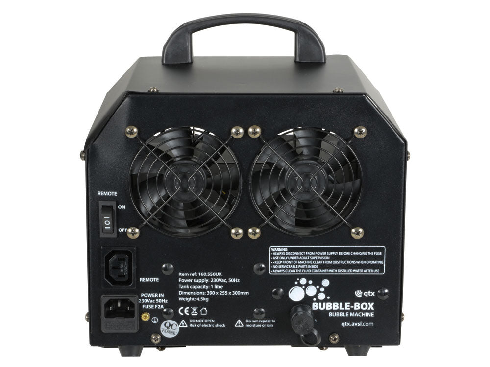 Maszyna do robienia baniek mydlanych Qtx Bubble Box – zdjęcie 3