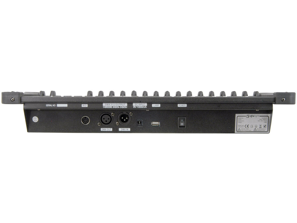 Kontroler DMX Qtx DM-X16 192-kanałowy – zdjęcie 3