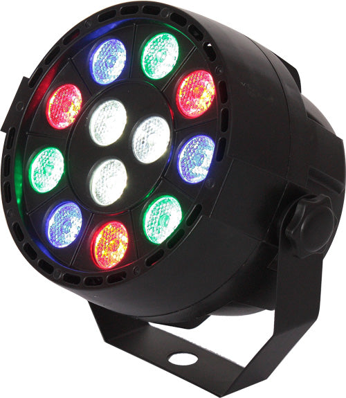 Ibiza Light PAR-MINI-RGBW LED par spot 12x 1W DMX – zdjęcie 2
