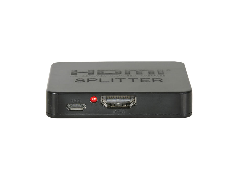 Wzmacniacz rozdzielający HDMI HDP12M 4K mini, 2x rozdzielacz wyjściowy HDMI – zdjęcie 2