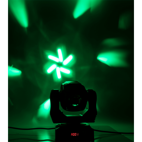 Ibiza Light WASH EFFECT MOVING HEAD 6 X 12W – zdjęcie 2