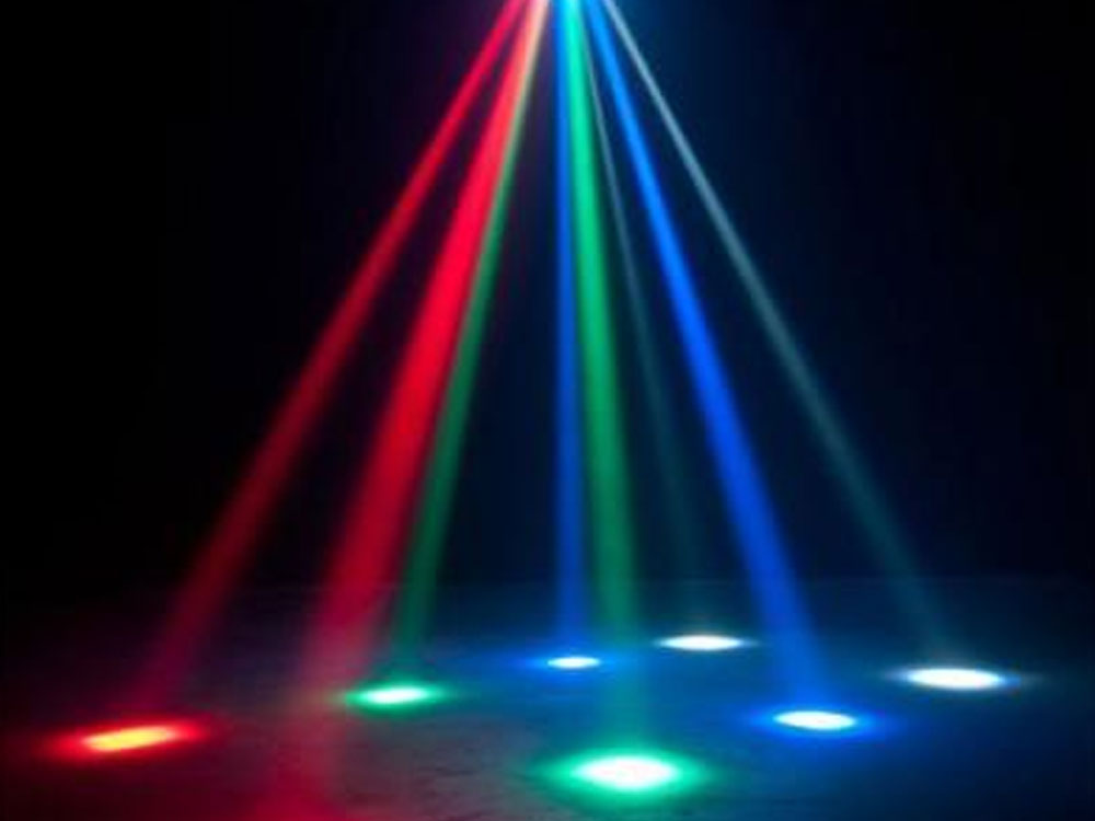 Ibiza Light LED8-MINI efekt świetlny LED spider DMX – zdjęcie 7