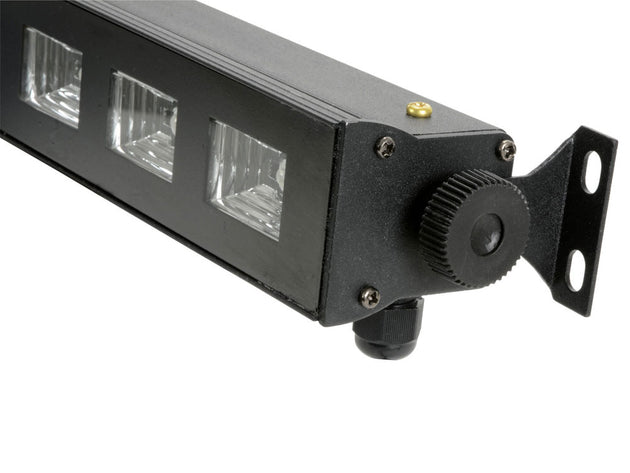Listwa LED Qtx UVB-9 z czarnym światłem ultrafioletowym, 9 diod UV o mocy 3 W – zdjęcie 2