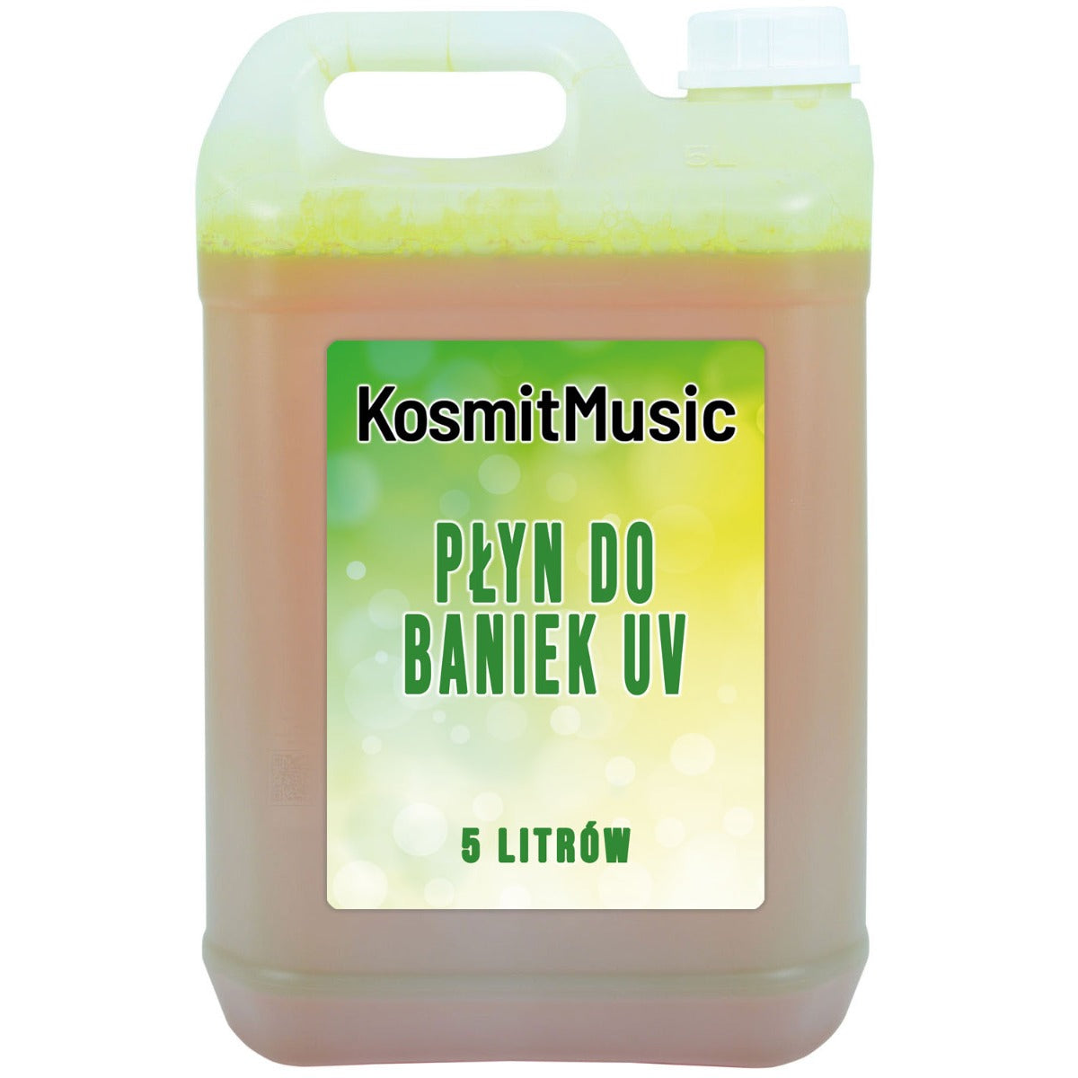 Płyn do baniek mydlanych KosmitMusic z efektem UV 5 litrów
