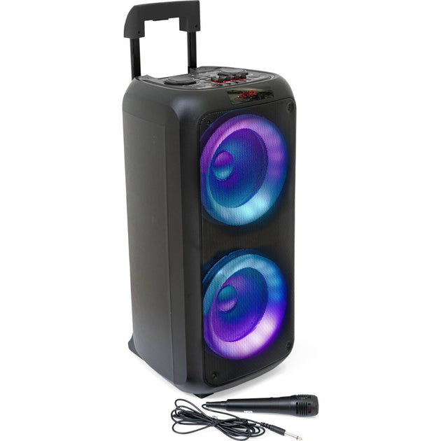 Ibiza Venus600 podświetlany przenośny głośnik karaoke 600 W