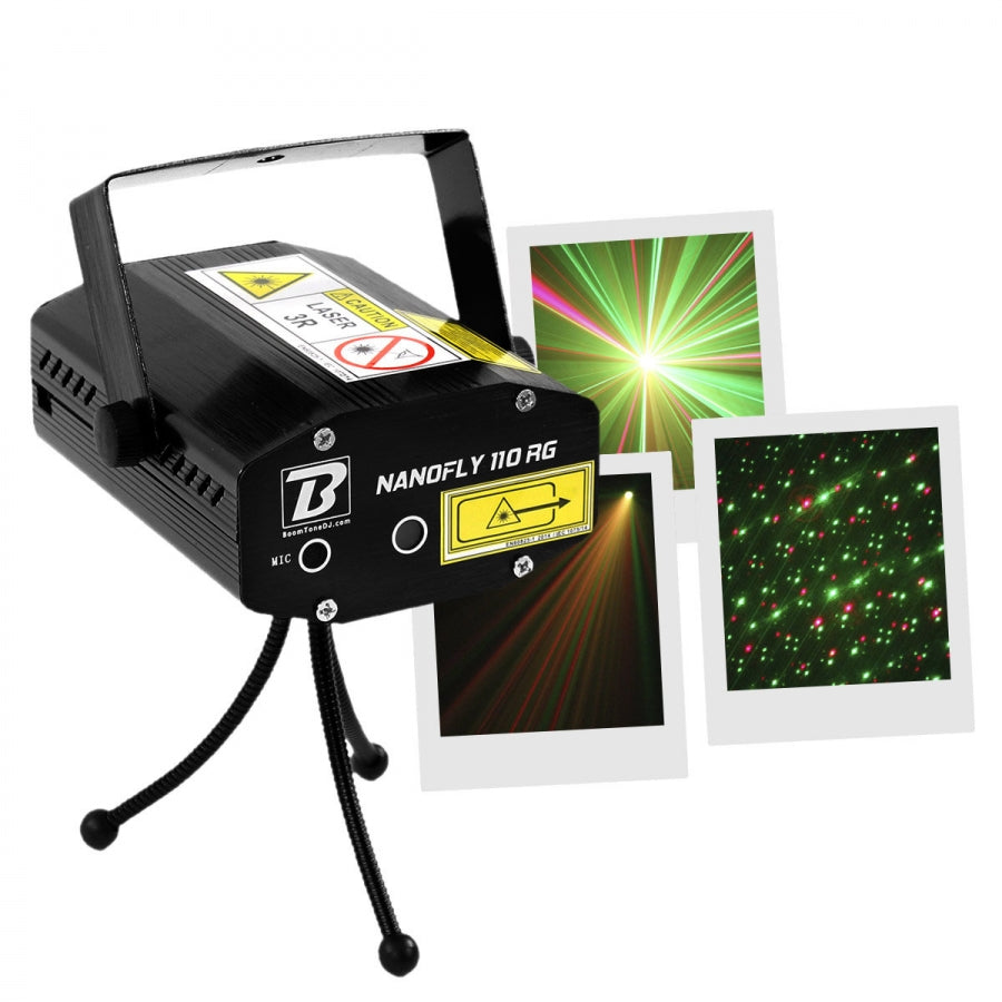 Boomtone DJ Nanofly 110RG efekt świetlny laserowy