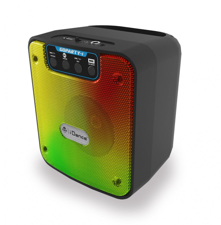 Głośnik Bluetooth Idance Audio Goparty-1 z oświetleniem dyskotekowym