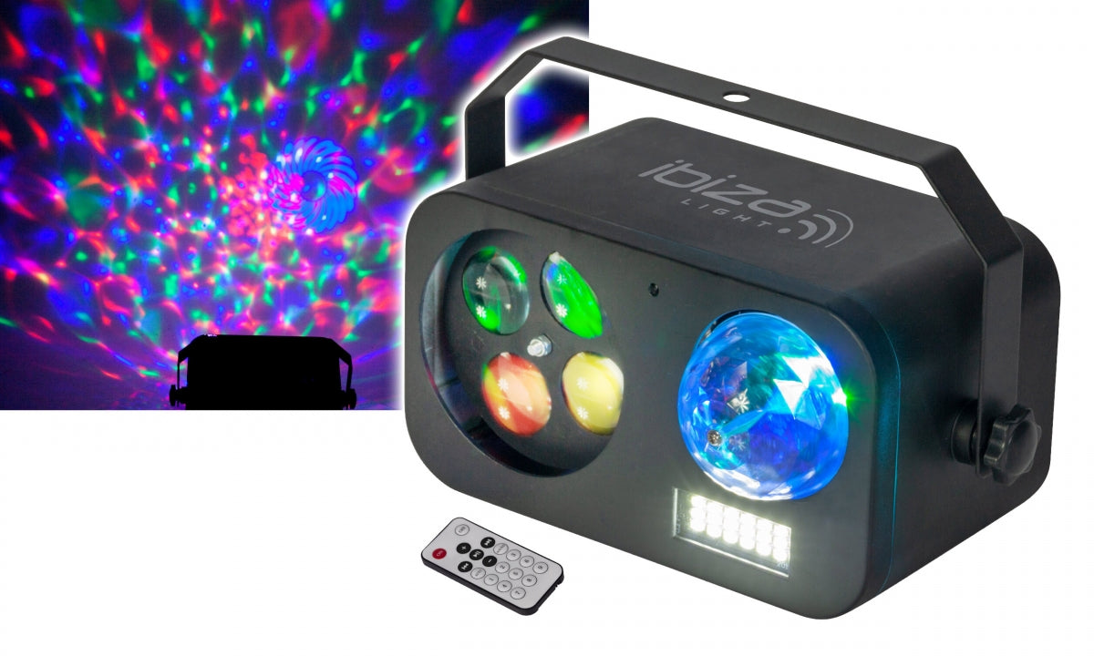Ibiza Light COMBILED20 3-w-1 efekt świetlny Combi LED