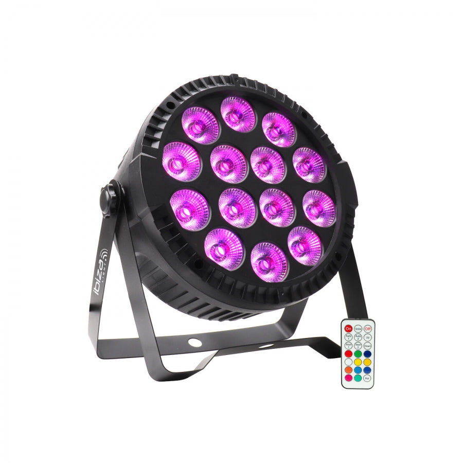 Ibiza Light Thinpar 14x6W RGBW extra flat Par